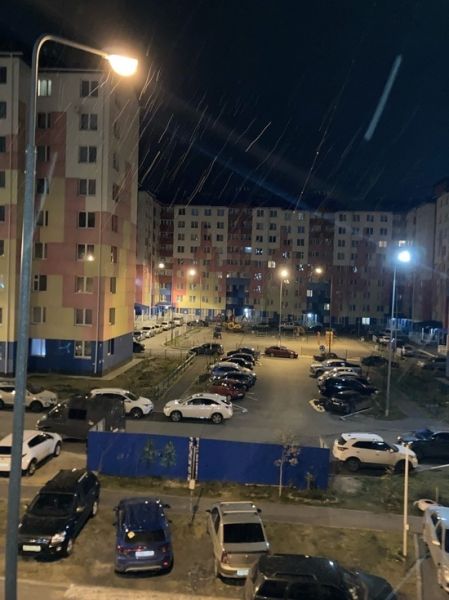 В Ноябрьске выпал первый снег