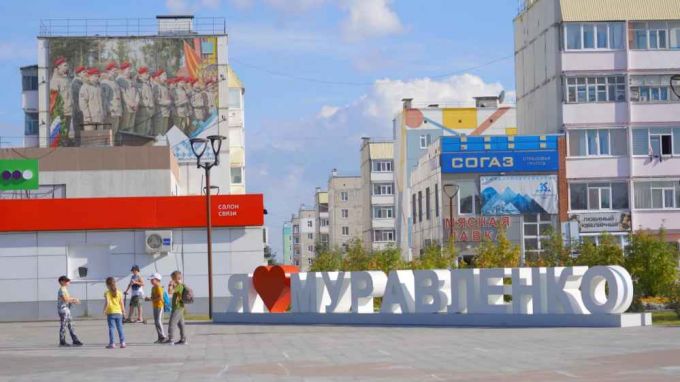В Муравленко продолжается благоустройство общественных территорий