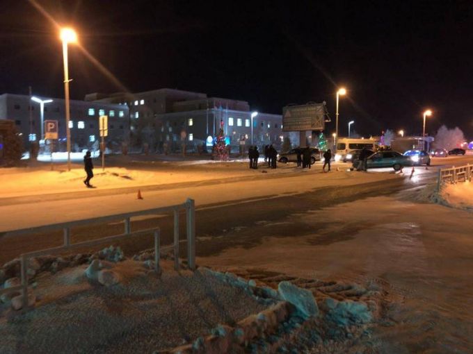 В Губкинском при столкновении авто пострадал водитель