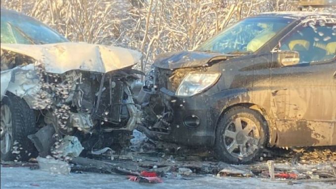 ЧП в Новом Уренгое: на Западной магистрали произошло массовое ДТП