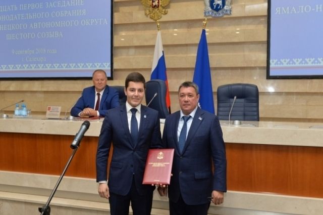 На Ямале началась церемония вступления в должность губернатора округа