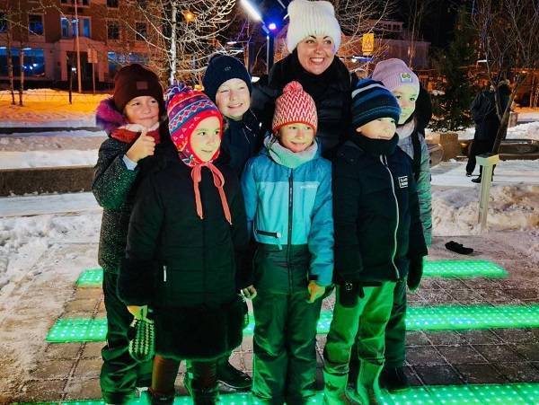 В Лабытнанги презентовали новую пешеходную зону