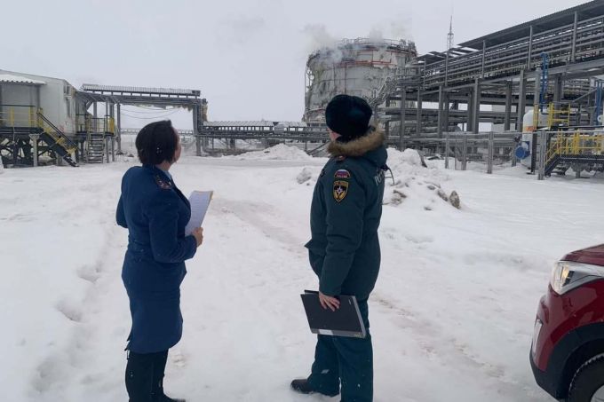 На Ямале во время возгорания газоконденсата на месторождении пострадал рабочий