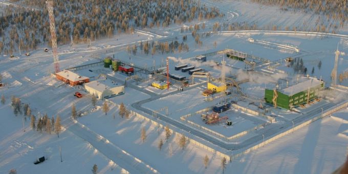 На Еты-Пуровском месторождении произошел порыв нефтепровода с возгоранием