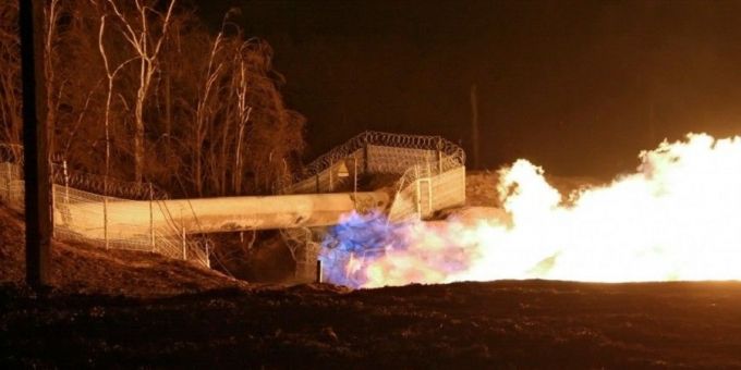 На Ямале загорелся газопровод