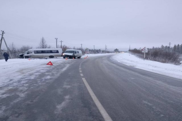В ДТП возле Губкинского пострадал человек