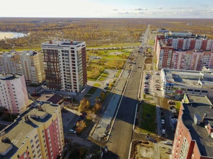 В Новом Уренгое решили проблему затопления улицы Подшибякина