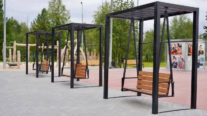 Таркосалинский парк Прибрежный представили на выставке в Москве
