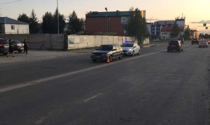 В Тарко-Сале сбили школьника