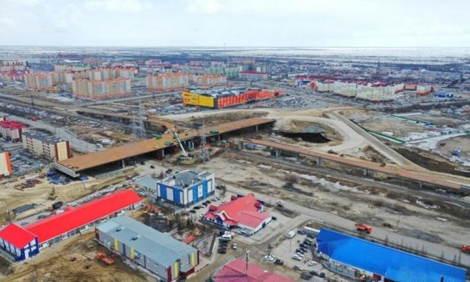 Транспортная развязка в Новом Уренгое готова почти на 65 процентов