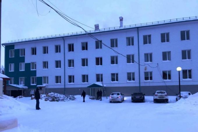 Работу поликлиники в Тарко-Сале на время остановил пожар