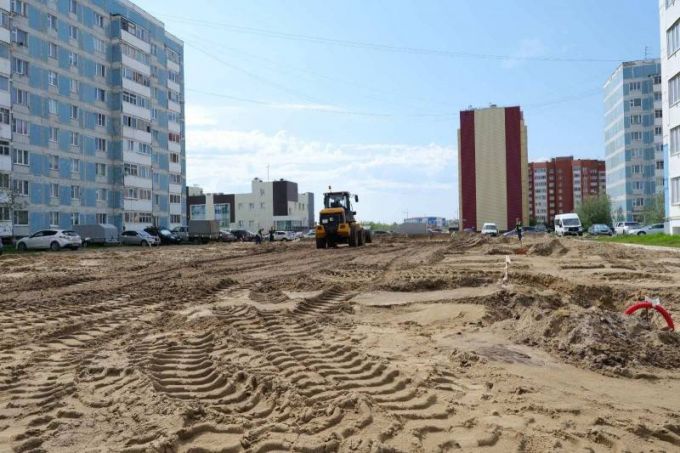 Городскую площадь Нового Уренгоя вымостят гранитной плитой