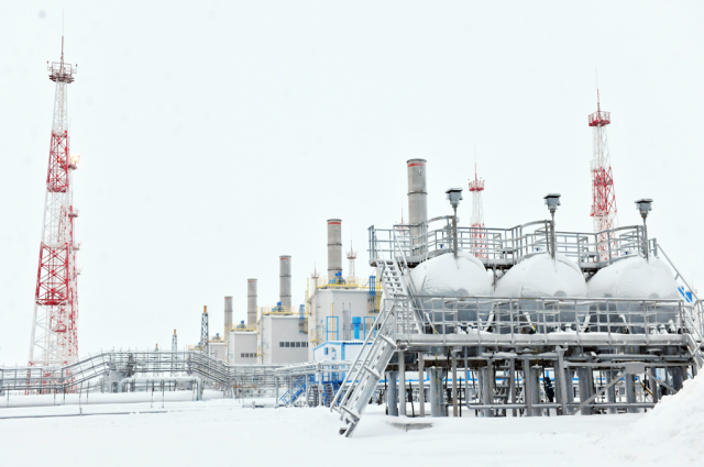 На Ямале запустили третий газовый промысел Бованенковского месторождения