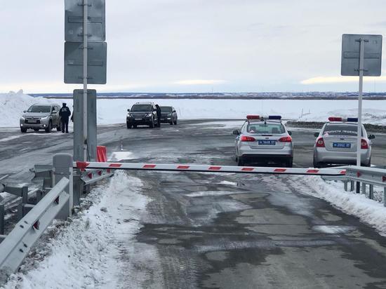 Пропускные пункты установили на въезде в Салехард