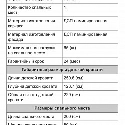 Кровать - чердак «Киви»
